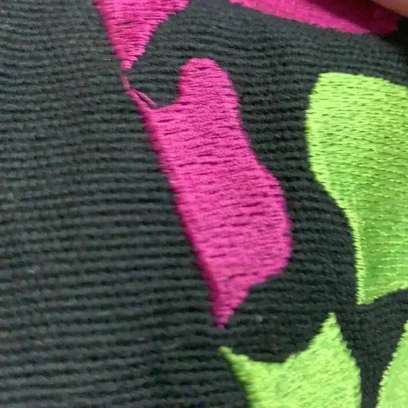 Vintage Allure black jacket with embroidered giraffe on the back and fro… - Picture 7 of 7